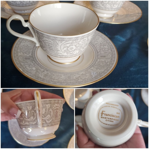 FRANCISCAN MASTERPIECE RENAISSANCE 65PC DINNERWARE - Picture 8 of 8